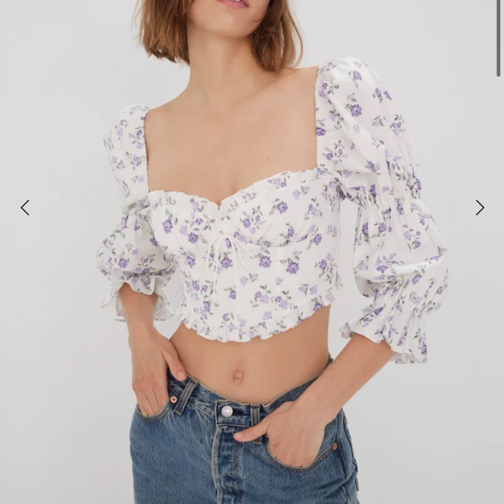 For Love and Lemons Leslie Blouse